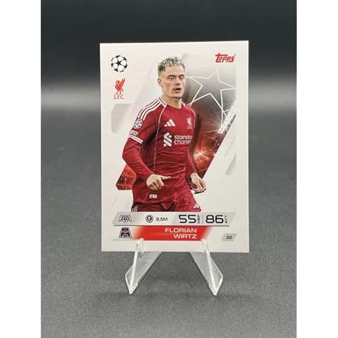 rayihni MATCH ATTAX 2025/2026 (25/26)  FULL LIVERPOOL SQUAD BUNDLE  RARE FOOTBALL TRADING CARDS - Image 5